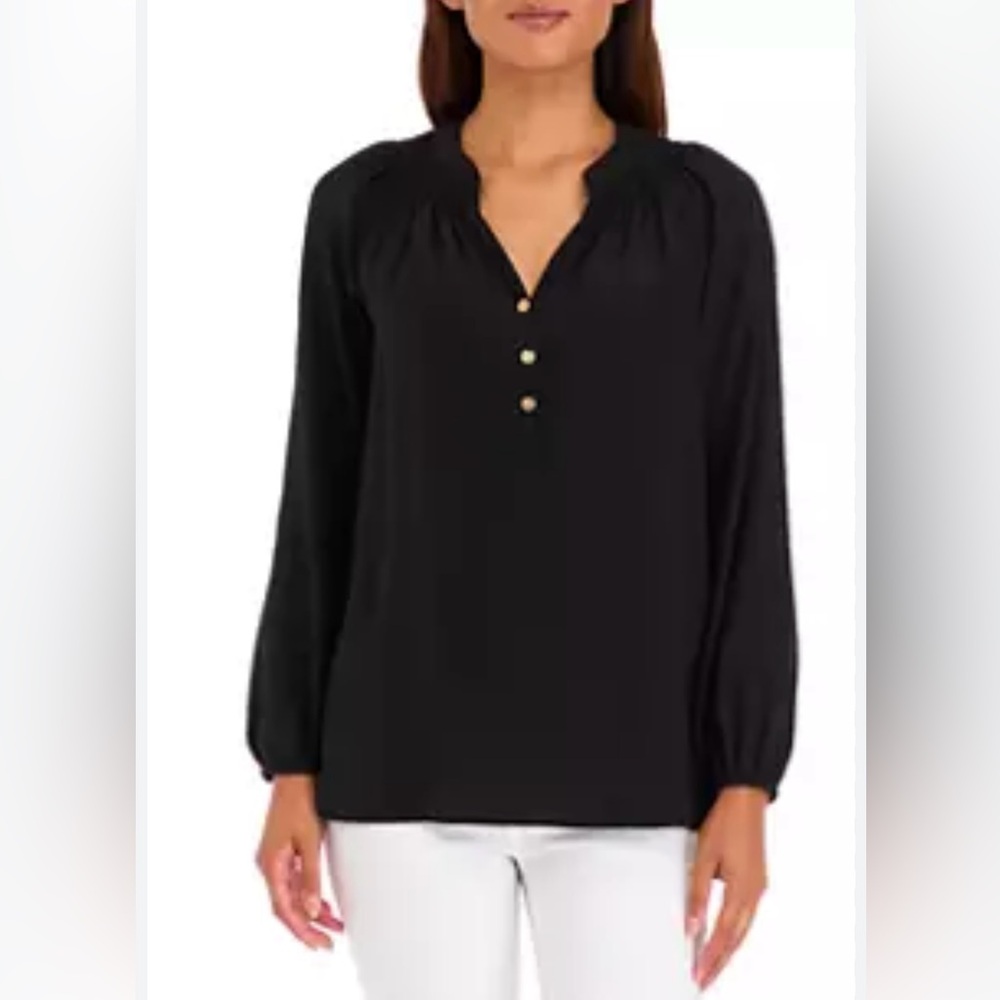 Southern Frock Blouse Black Size Small